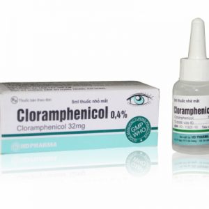 Thuốc nhỏ mắt cloramphenicol 