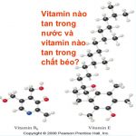 vitamin tan trong dung dich nao